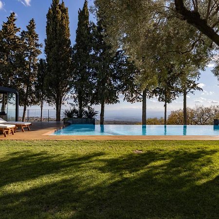Ragalna Scialaj Villa Di Lusso Sull'Etna Con Piscina E Vista Mare מראה חיצוני תמונה
