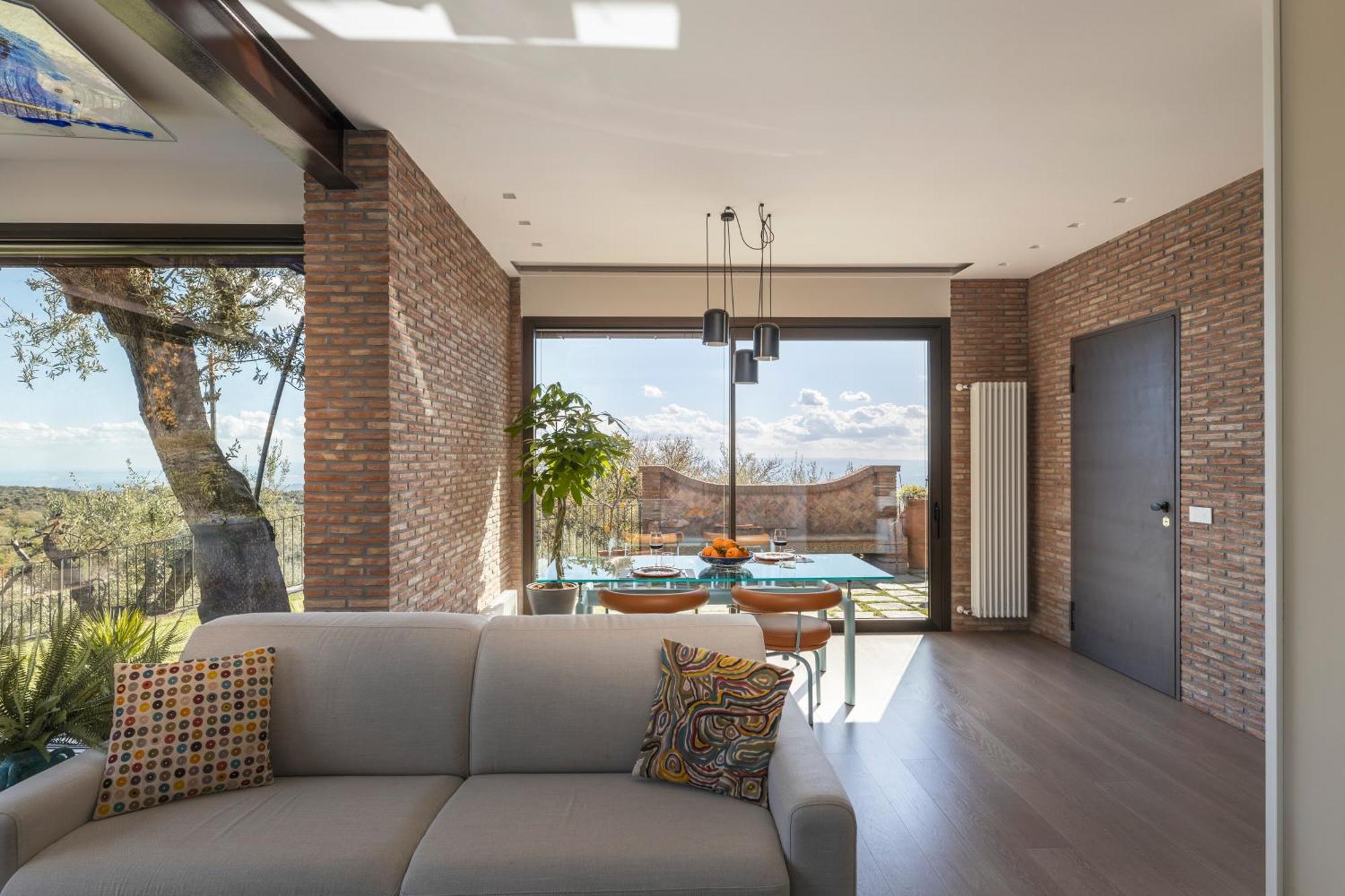 Ragalna Scialaj Villa Di Lusso Sull'Etna Con Piscina E Vista Mare מראה חיצוני תמונה