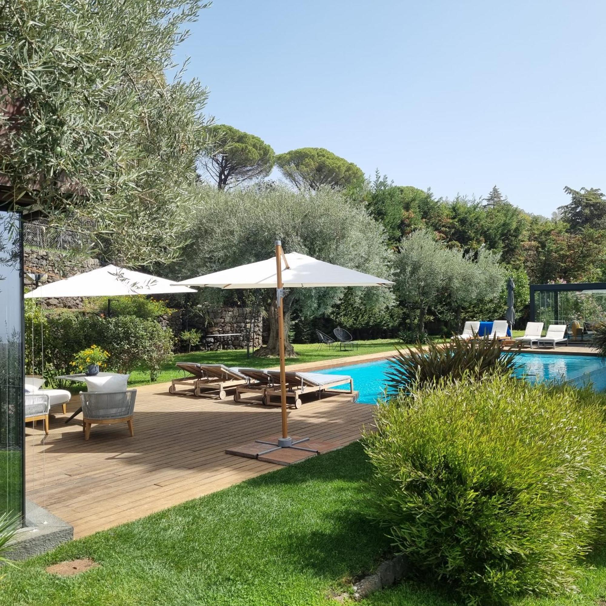 Ragalna Scialaj Villa Di Lusso Sull'Etna Con Piscina E Vista Mare מראה חיצוני תמונה