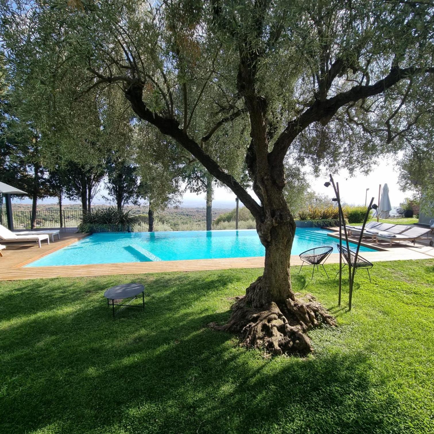Ragalna Scialaj Villa Di Lusso Sull'Etna Con Piscina E Vista Mare מראה חיצוני תמונה