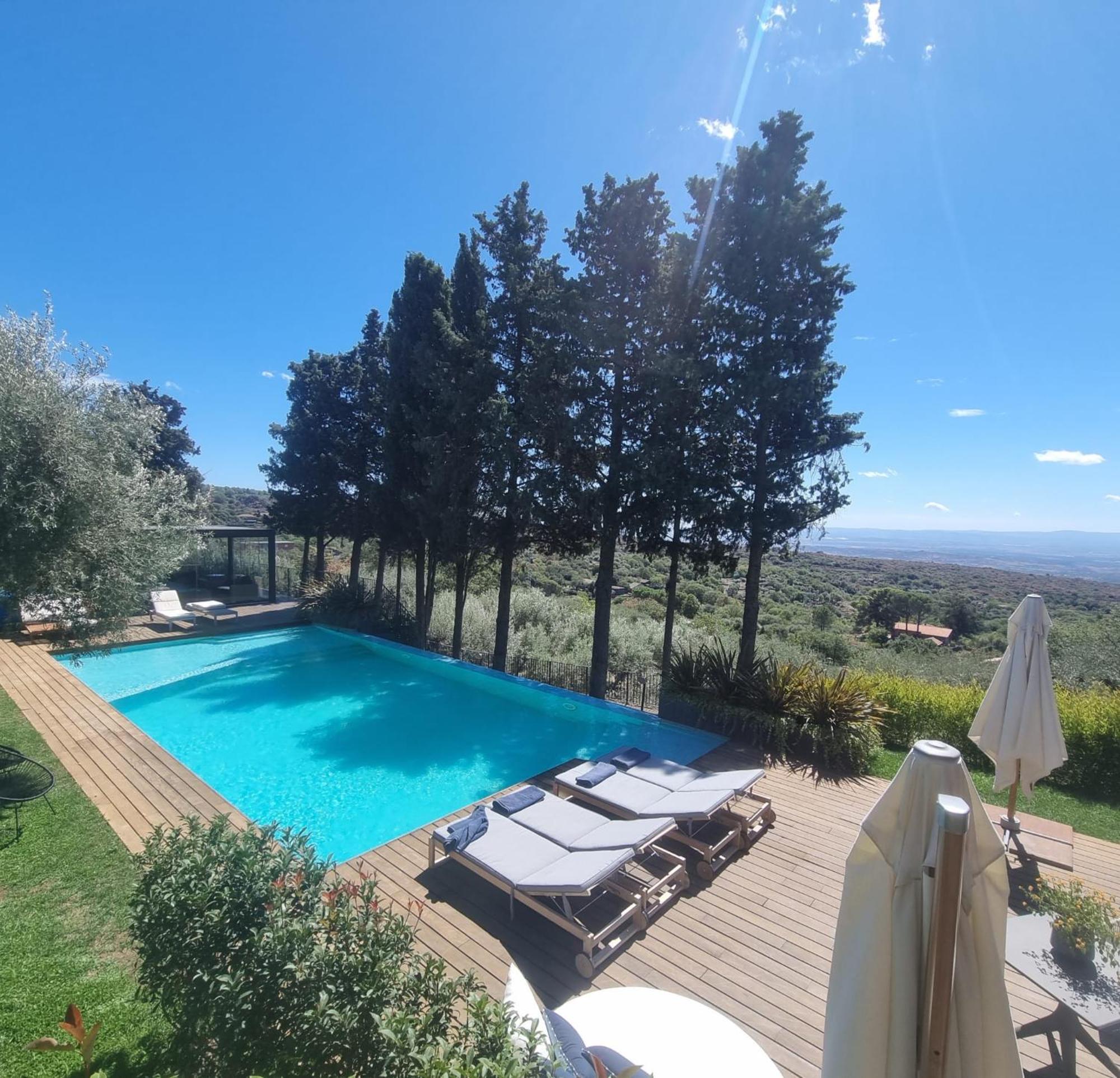 Ragalna Scialaj Villa Di Lusso Sull'Etna Con Piscina E Vista Mare מראה חיצוני תמונה
